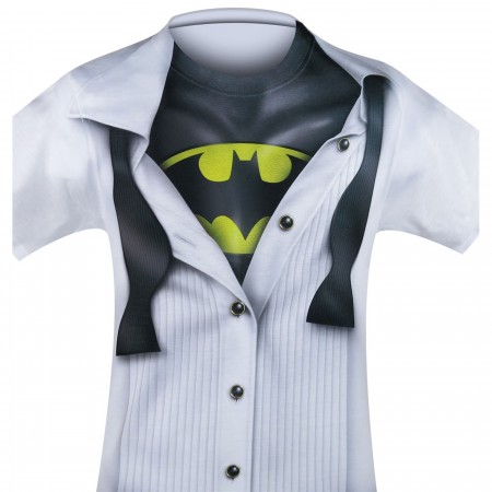 Batman Tuxedo Costume Reveal Sublimated T-Shirt