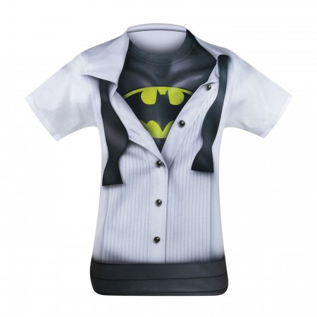 Batman Tuxedo Costume Reveal Sublimated T-Shirt