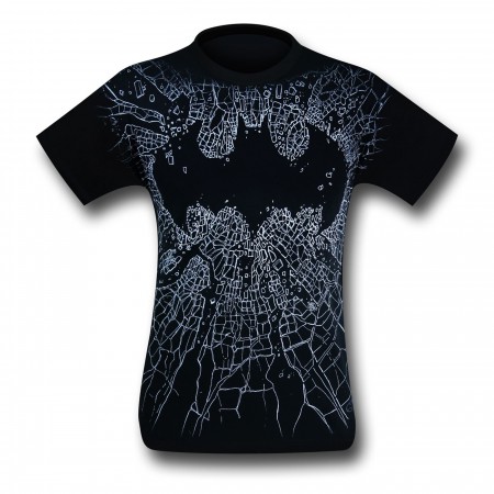 Batman Cracked Symbol T-Shirt