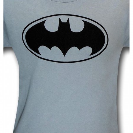 Batman Symbol Light Grey T-Shirt