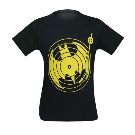 Batman Symbol Record Player Men's T-Shirt