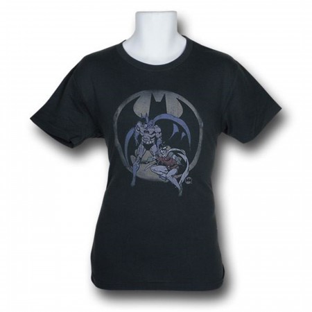 Batman and Robin Classic Team (30 Single) T-Shirt