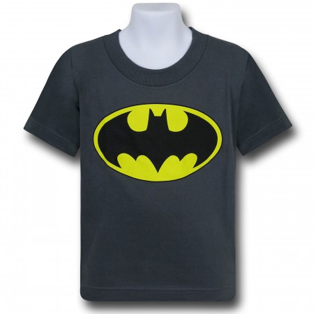 Batman Symbol Charcoal Kids T-Shirt