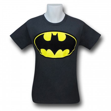 Batman Symbol Charcoal Kids T-Shirt