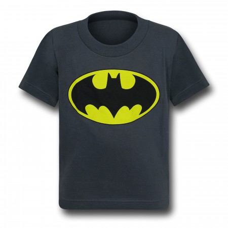 Batman Symbol Charcoal Kids T-Shirt