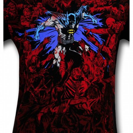 Batman Zombie Battle T-Shirt