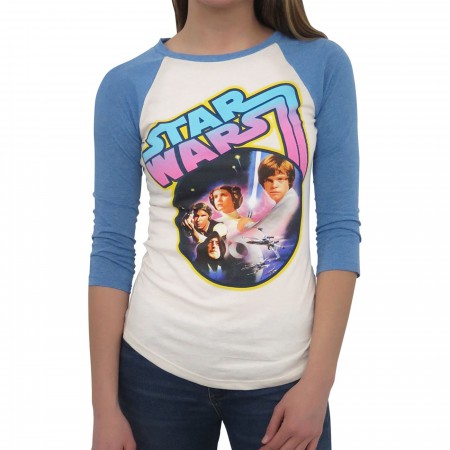 Star Wars New Hope Women's Baseball T-Shirt