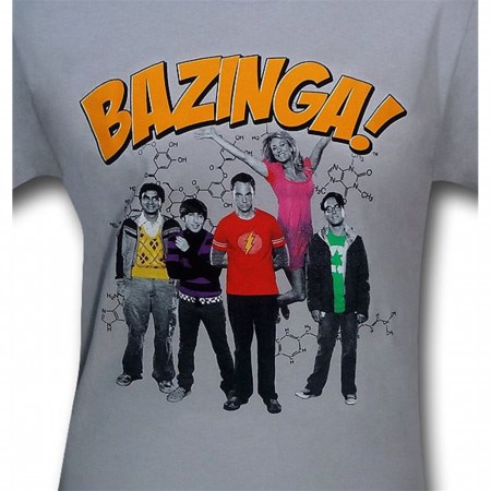 Big Bang Theory Bazinga Group T-Shirt
