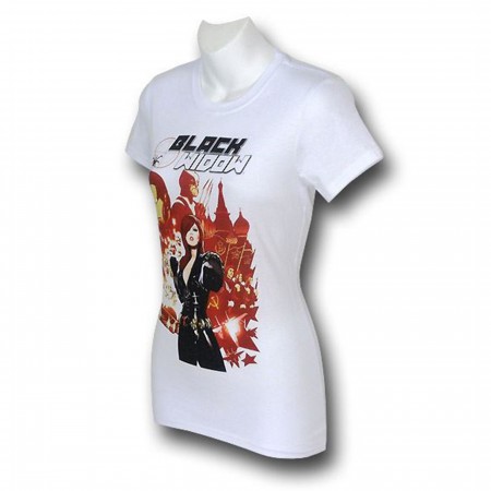 Black Widow No. 1 Cover White Women's T-Shirt