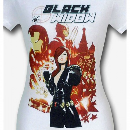 Black Widow No. 1 Cover White Women's T-Shirt