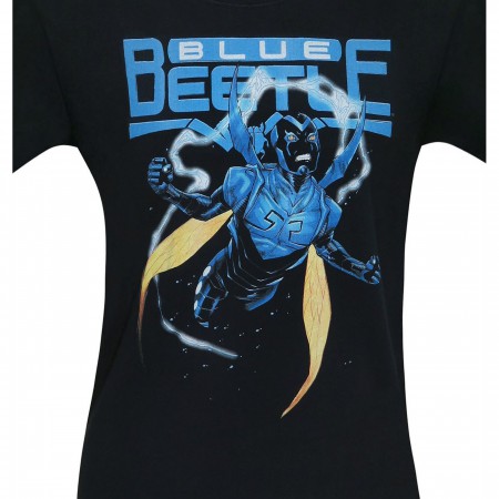 Blue Beetle Action Pose Men's T-Shirt