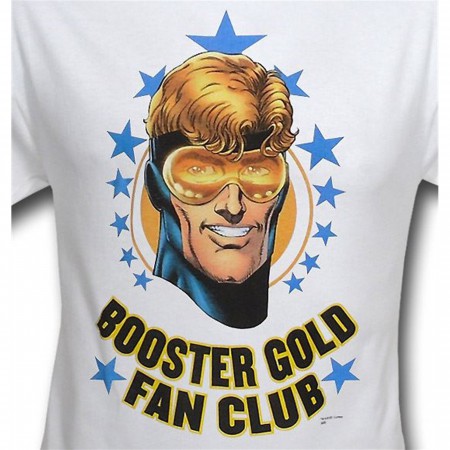 Booster Gold Fan Club Ringer T-Shirt