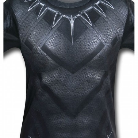 Black Panther Civil War Sublimated Costume T-Shirt