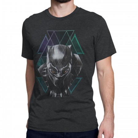 Black Panther Tribal Geometrics Men's T-Shirt