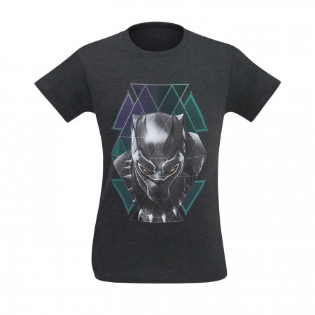 Black Panther Tribal Geometrics Men's T-Shirt