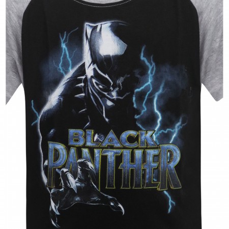 Black Panther Lightning Kids T-Shirt