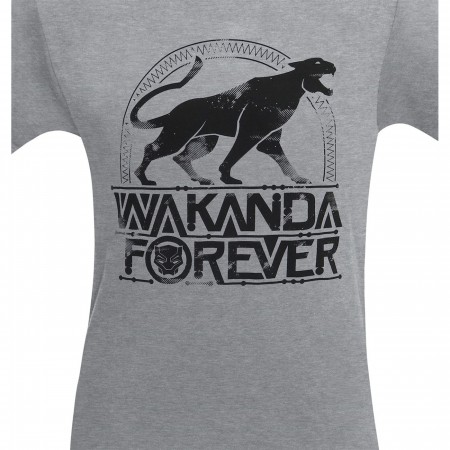 Black Panther Wakanda Forever Men's T-Shirt