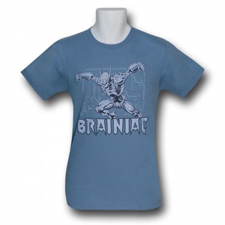 Brainiac Slate Blue (30 Single) T-Shirt