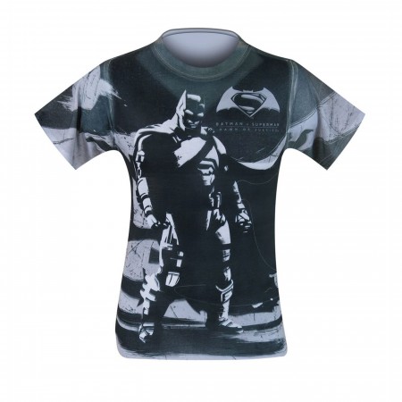Batman Vs Superman Batman Contrast Sublimated T-Shirt