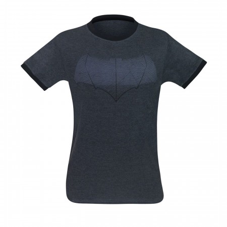 Batman Symbol BVS Men's Ringer T-Shirt