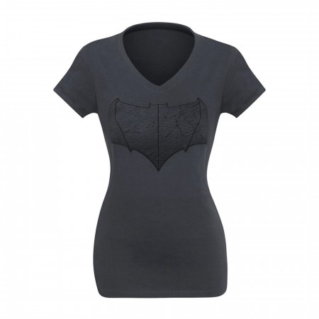 Batman Vs Superman Batman Symbol Women's V-Neck T-Shirt