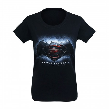 Batman Vs Superman Symbol Women's T-Shirt