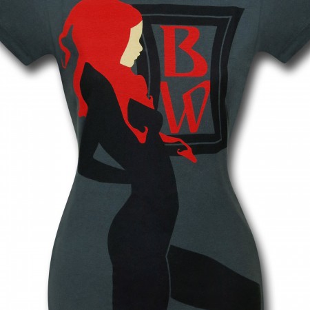 Black Widow Art Nouveau Women's T-Shirt