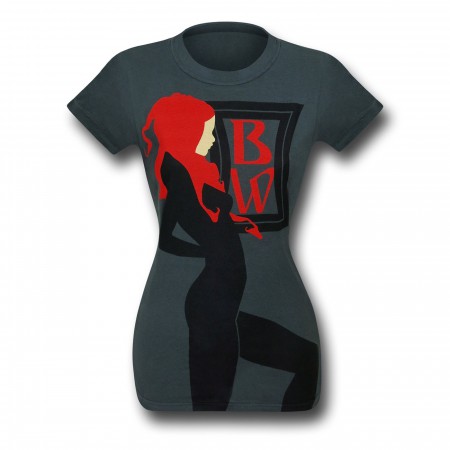 Black Widow Art Nouveau Women's T-Shirt