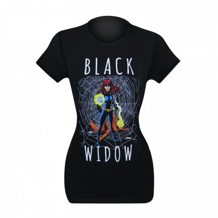 Black Widow Web Women's T-Shirt