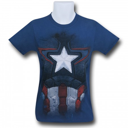 Captain America 30 Single Costume T-Shirt