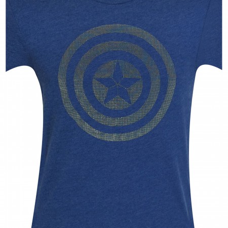 Captain America Civil War 3D Gradient Shield T-Shirt