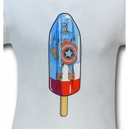 Captain America Capsicle 30 Single T-Shirt