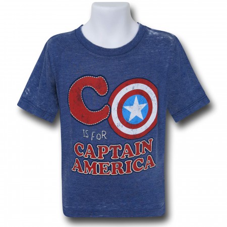 Captain America C for Captain Kids T-Shirt