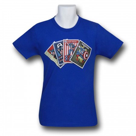 Captain America Collector Cards T-Shirt