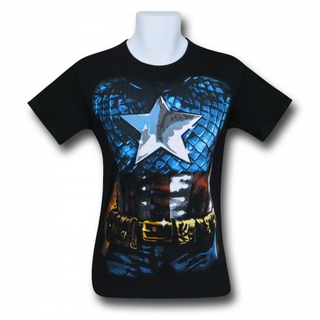 Captain America Costume T-Shirt