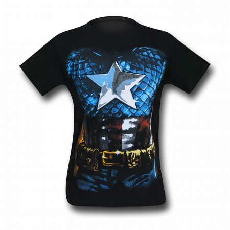 Captain America Costume T-Shirt