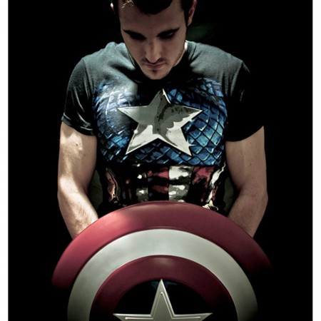 Captain America Costume T-Shirt