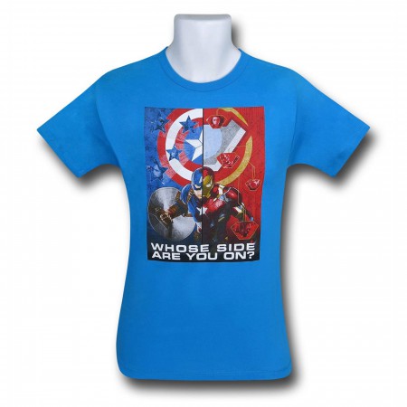 Captain America Civil War Make A Choice Kids T-Shirt