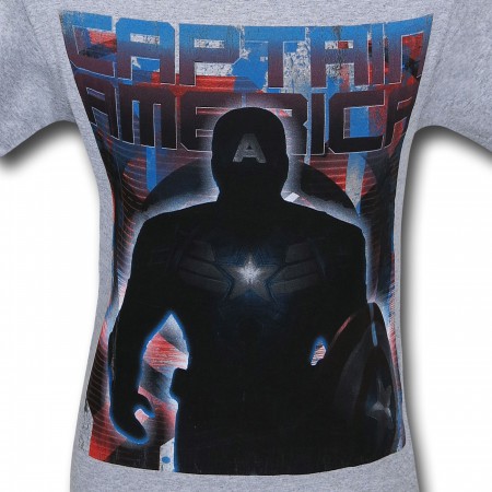 Captain America Done Deal Grey T-Shirt