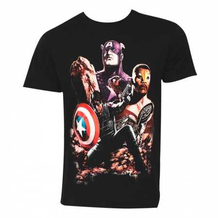 Captain America Death of the Dream Men's T-Shirt