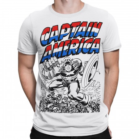 Captain America & Falcon 1976 Men's T-Shirt