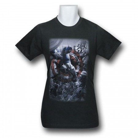 Captain America Uncivil 30 Single T-Shirt