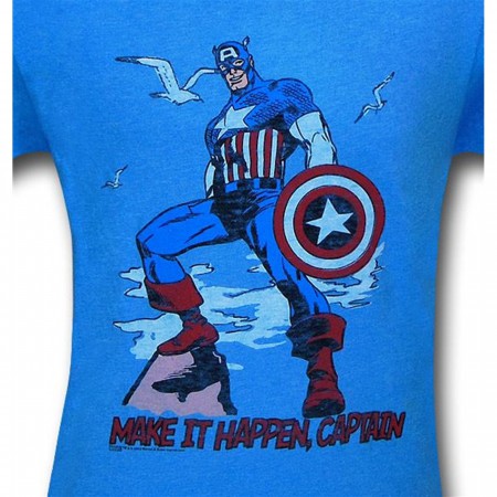 Captain America Make It Happen Junk Food T-Shirt