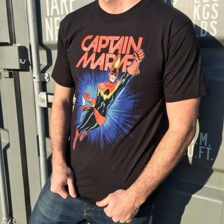 Captain Marvel Action Men's T-Shirt