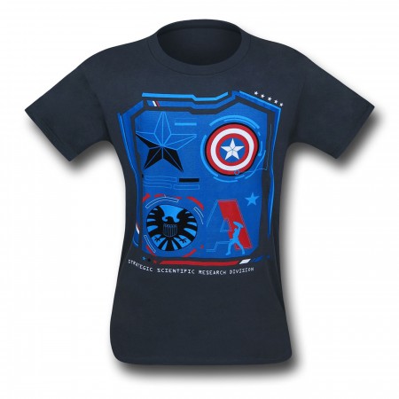 Captain America Research Kids T-Shirt