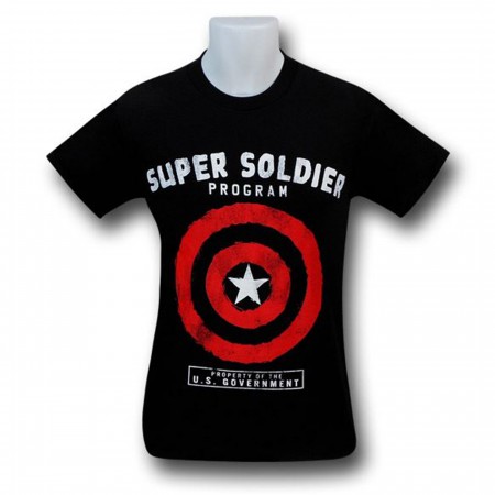 Captain America Super Soldier Program T-Shirt