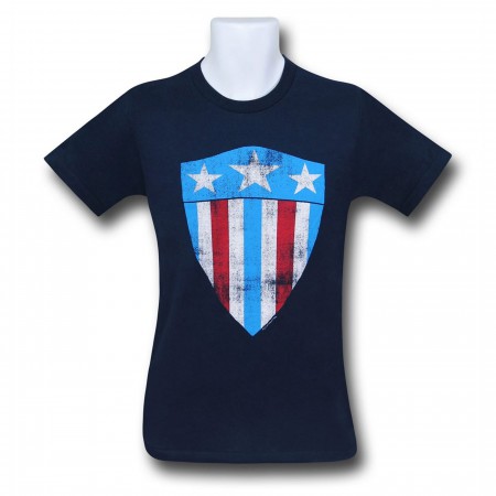 Captain America Original Shield 30 Single T-Shirt