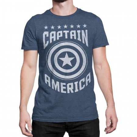 Captain America Varsity Men's T-Shirt