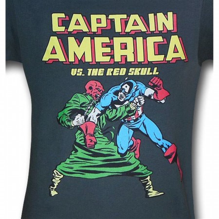 Captain America Vs. Red Skull 30 Single T-Shirt