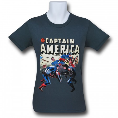 Captain America Winter Soldier 30 Single T-Shirt